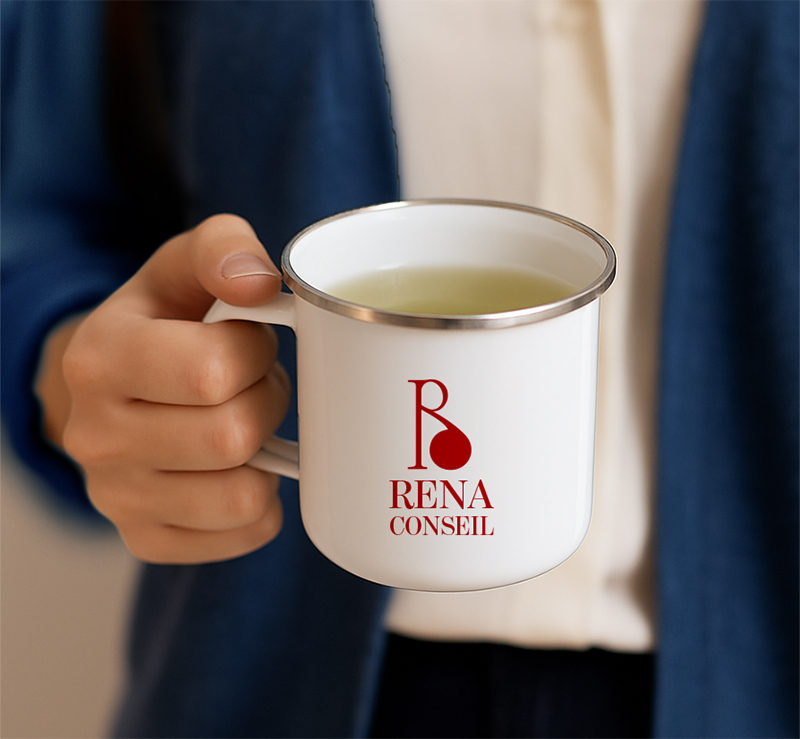 mug emaille personnalisable 